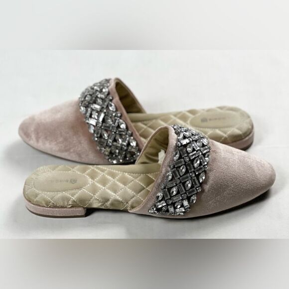 Birdies Bridal The Songbird Rose Velvet with Crystal Embellished - Picture 8 of 14